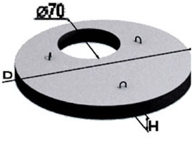 КО6 опорное кольцо (ПП7-1)