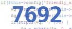 verification code